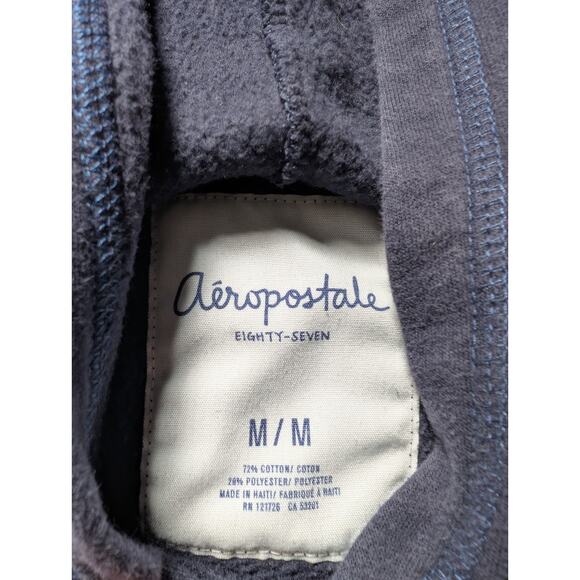 Aeropostale Hoodie, Women/Junior size Medium, Dark Navy Blue 1986 New York - Picture 2 of 4